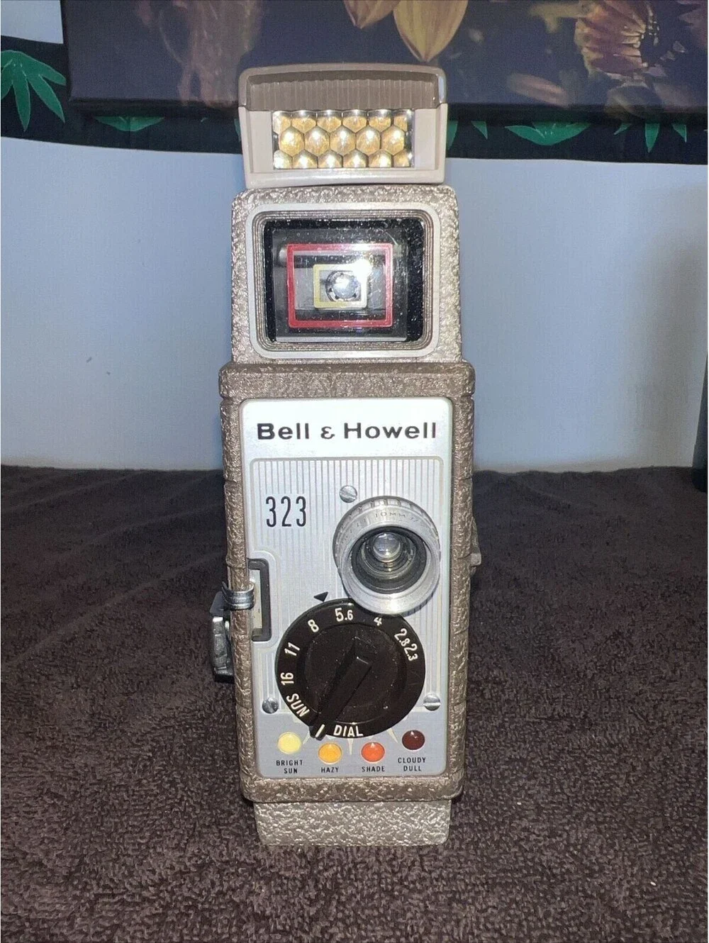 Bell And Howell 323 8mm Sundial Camera Camcorder Untested With Case